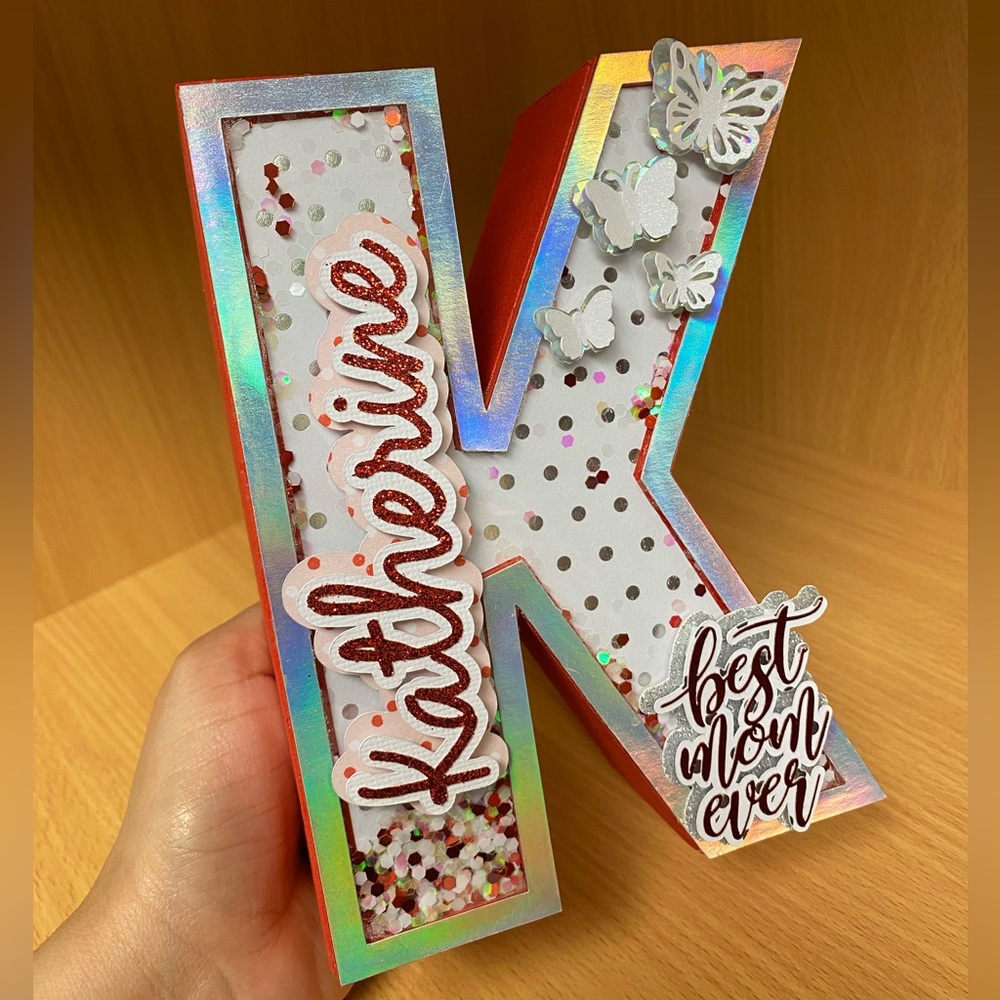 Custom 3D letter